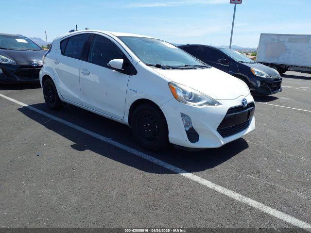  Salvage Toyota Prius c