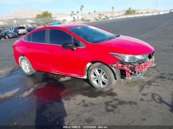  Salvage Chevrolet Cruze