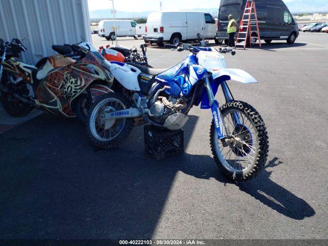  Salvage Yamaha Yz400f