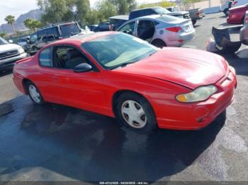  Salvage Chevrolet Monte Carlo