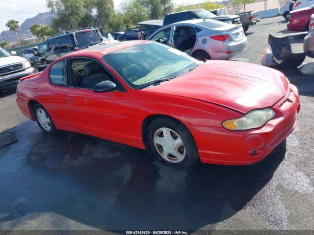  Salvage Chevrolet Monte Carlo