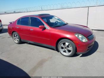  Salvage INFINITI G35