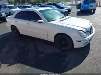  Salvage Mercedes-Benz E-Class