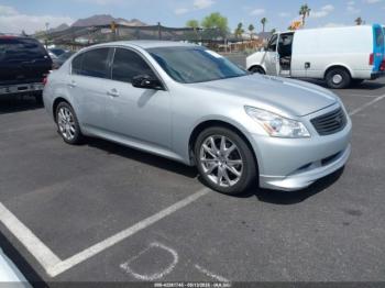  Salvage INFINITI G37x