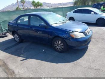  Salvage Toyota Corolla