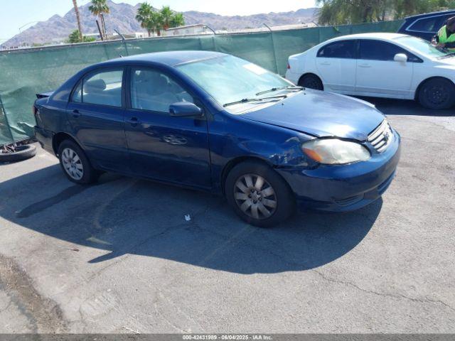  Salvage Toyota Corolla