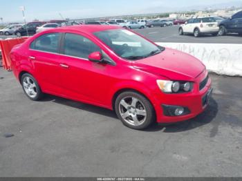  Salvage Chevrolet Sonic