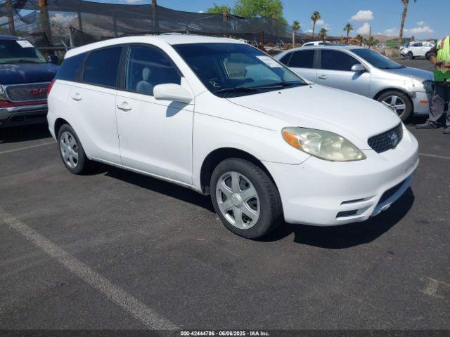  Salvage Toyota Matrix