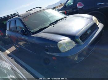  Salvage Hyundai SANTA FE