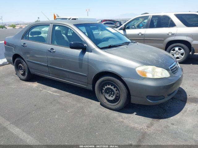  Salvage Toyota Corolla