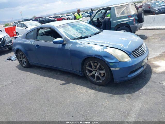  Salvage INFINITI G35