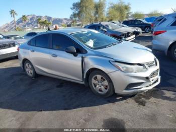  Salvage Chevrolet Cruze