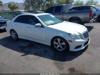  Salvage Mercedes-Benz E-Class
