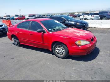  Salvage Pontiac Grand Am