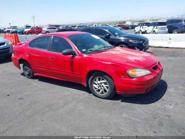  Salvage Pontiac Grand Am