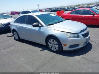 Salvage Chevrolet Cruze