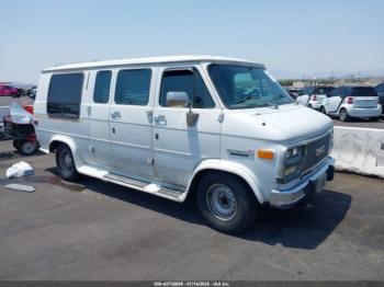  Salvage GMC Rally Wagon   Van