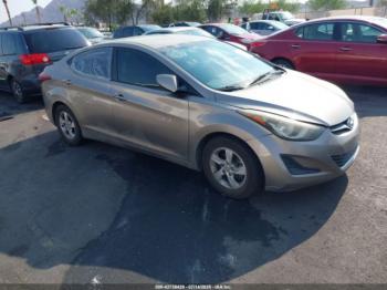  Salvage Hyundai ELANTRA