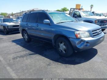  Salvage Toyota Highlander