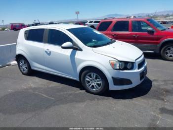  Salvage Chevrolet Sonic