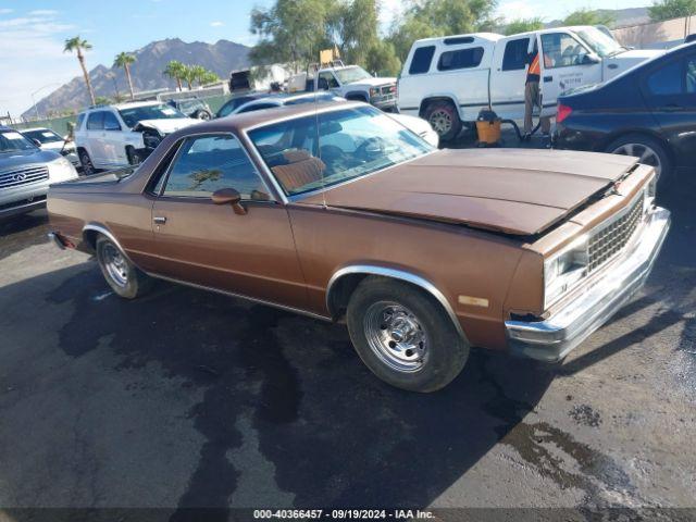  Salvage Chevrolet El Camino