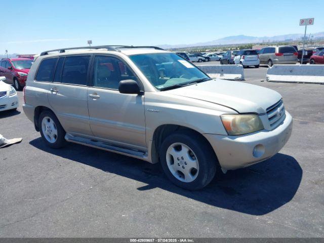  Salvage Toyota Highlander