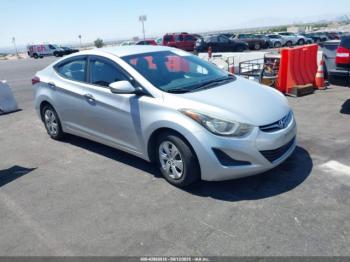  Salvage Hyundai ELANTRA