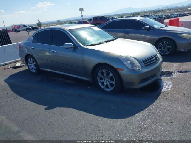  Salvage INFINITI G35