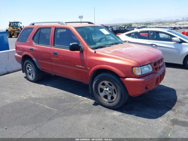  Salvage Isuzu Rodeo