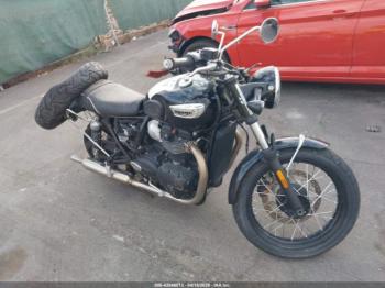  Salvage Triumph Motorcycle Bonneville