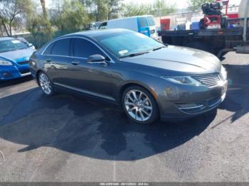  Salvage Lincoln MKZ Hybrid