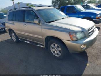  Salvage Toyota Highlander
