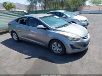 Salvage Hyundai ELANTRA