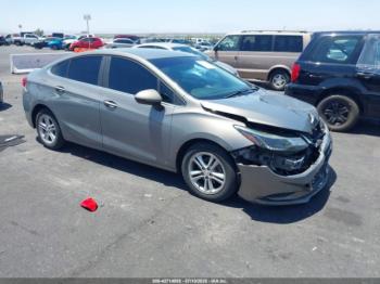  Salvage Chevrolet Cruze