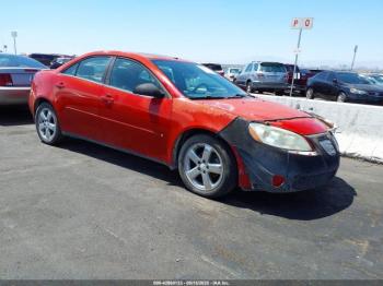  Salvage Pontiac G6