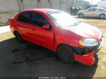  Salvage Chevrolet Aveo