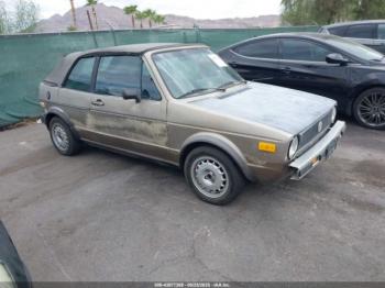  Salvage Volkswagen Cabriolet