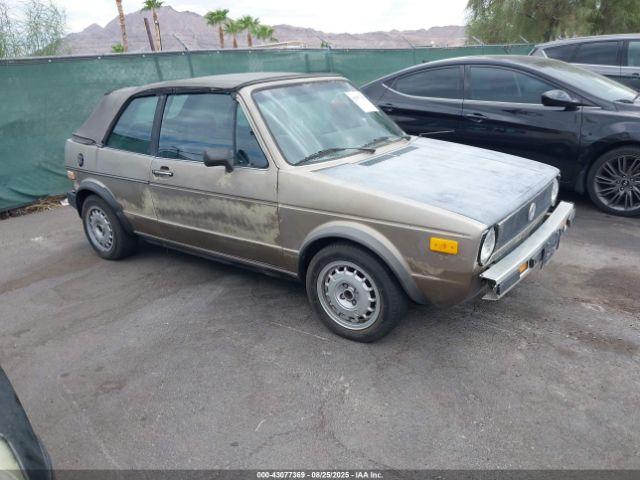  Salvage Volkswagen Cabriolet