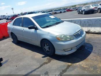  Salvage Toyota Corolla