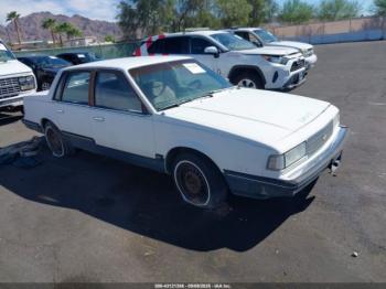  Salvage Chevrolet Celebrity