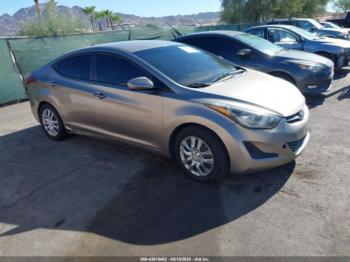  Salvage Hyundai ELANTRA