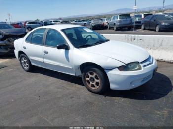  Salvage Chevrolet Cavalier
