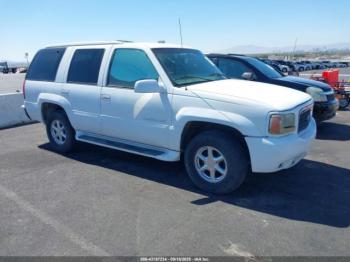  Salvage Cadillac Escalade