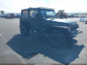  Salvage Jeep Wrangler