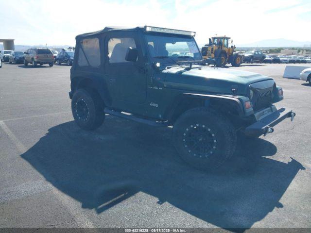  Salvage Jeep Wrangler