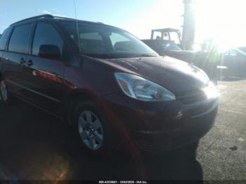  Salvage Toyota Sienna