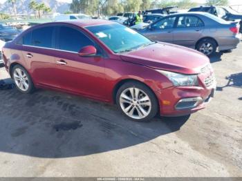  Salvage Chevrolet Cruze