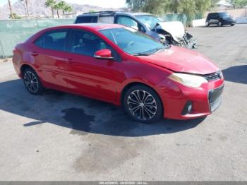 Salvage Toyota Corolla