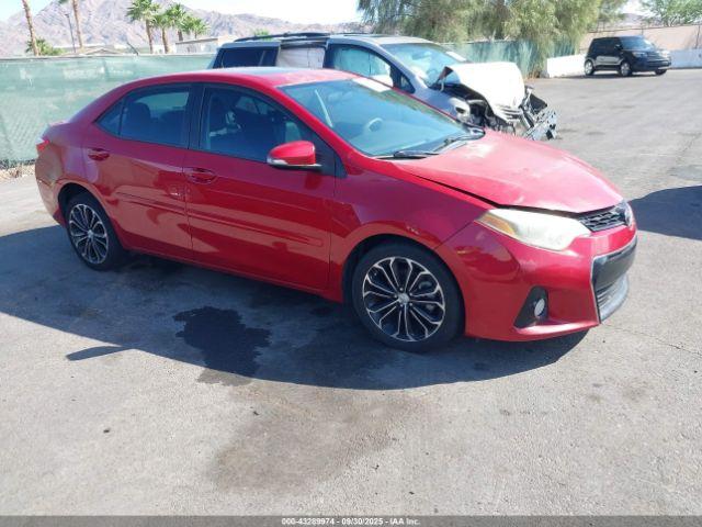  Salvage Toyota Corolla