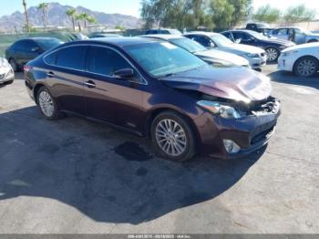  Salvage Toyota Avalon Hybrid